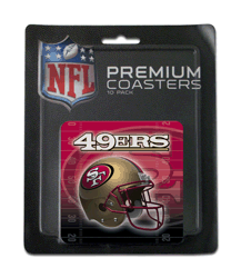 N/A San Francisco 49ers 10 Pack Coasters - San Francisco 49ers 10 Pack Coasters Officially licensed NFL product Licensee: Siskiyou Buckle .com